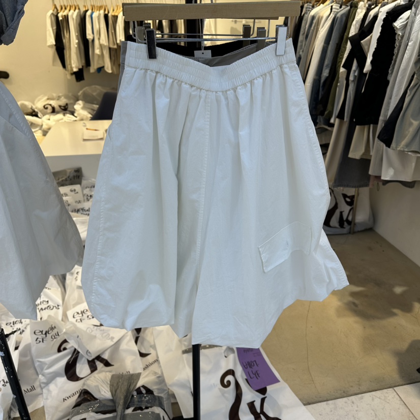 EYEFUL-Q韓國直郵實拍女裝新款職業熱賣時尚休閑26春夏，26夏季短褲eyeful短褲