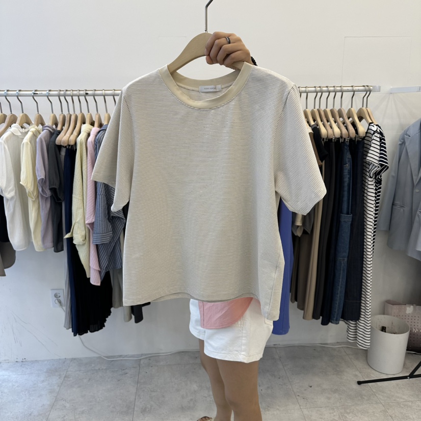 FUNNY POWDER韓國直郵女士新款人氣時尚26春夏真品休閑T恤THE FUNNYT恤圖色1