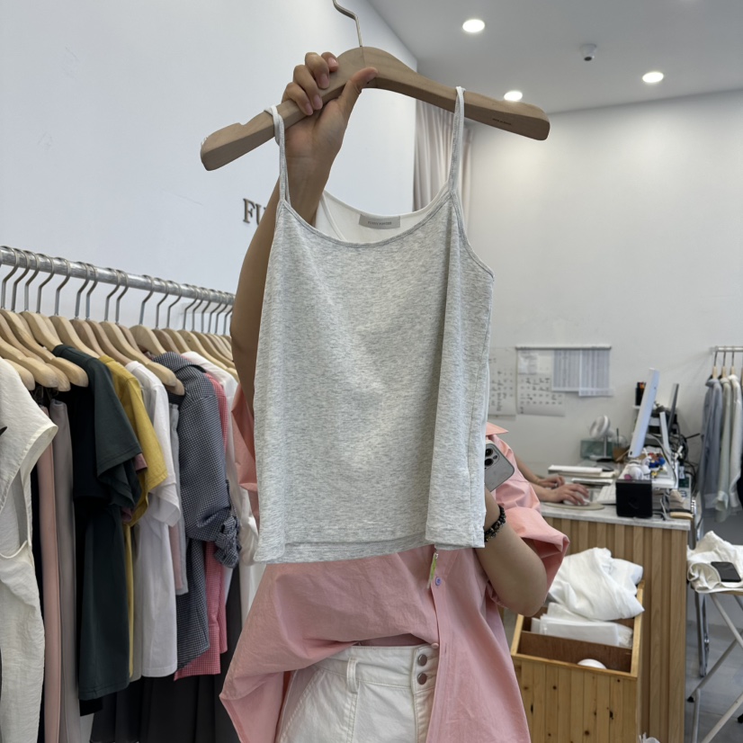 FUNNY POWDER東大門實拍韓國女士新款人氣職業時尚吊帶背心THE FUNNY吊帶/背心