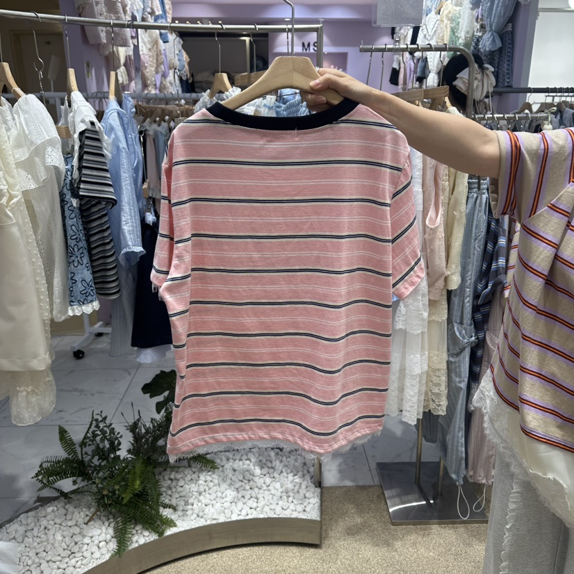 VIRUS韓國直郵實拍女裝新品推薦休閑時尚26春夏，26夏季T恤VIRUST恤