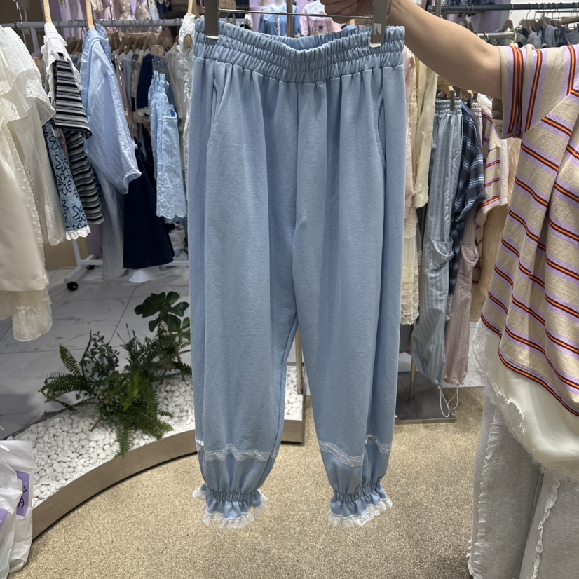 VIRUS韓國代購女裝新品休閑熱賣人氣時尚職業26春夏，26夏季休閑褲VIRUS休閑褲圖色1