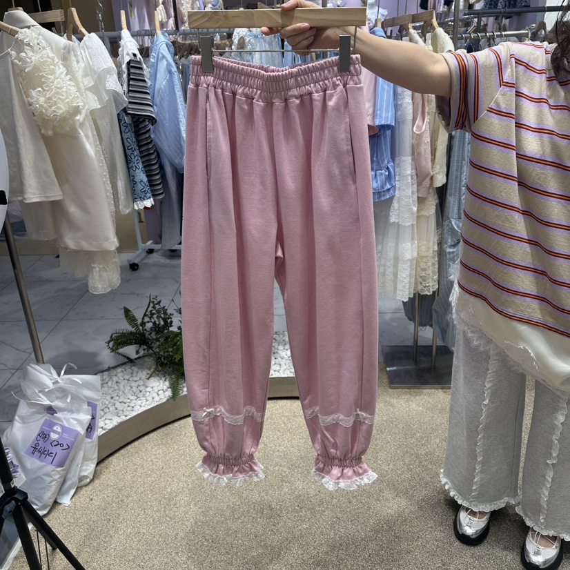 VIRUS韓國代購女裝新品休閑熱賣人氣時尚職業26春夏，26夏季休閑褲VIRUS休閑褲圖色2