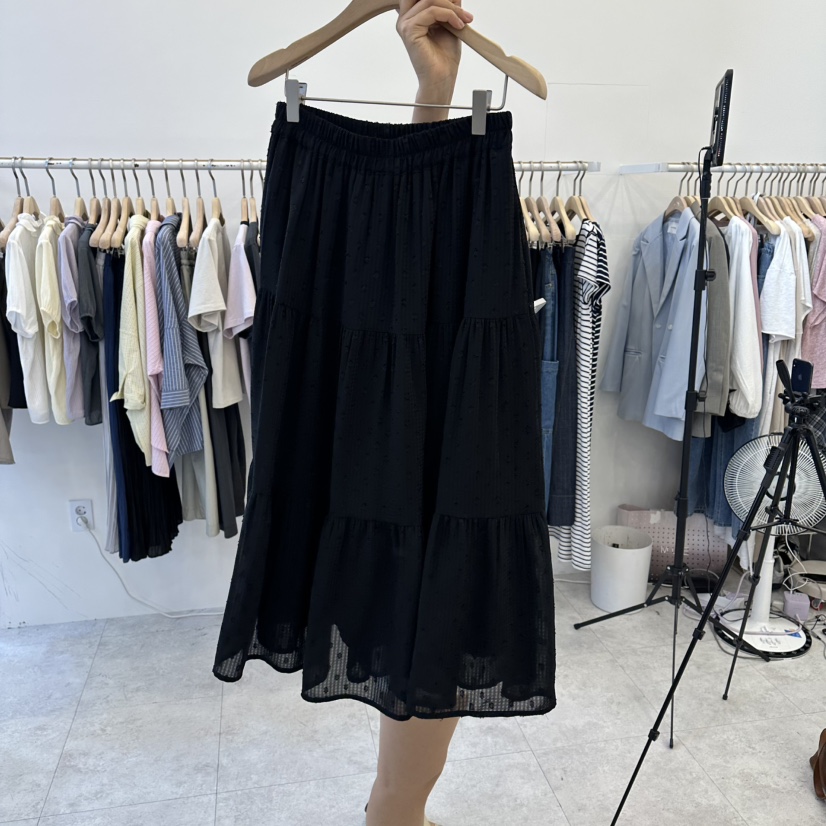 FUNNY POWDER韓國直郵女士新品推薦人氣休閑時尚熱賣長裙THE FUNNY長裙圖色2