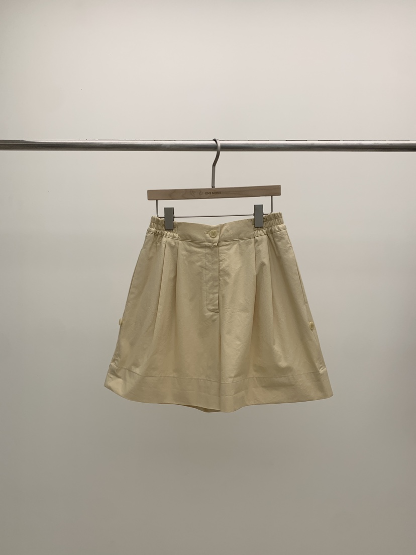 ONE MONE韓國代購女士新品休閑真品26春夏熱賣人氣職業短褲ONE MONE短褲