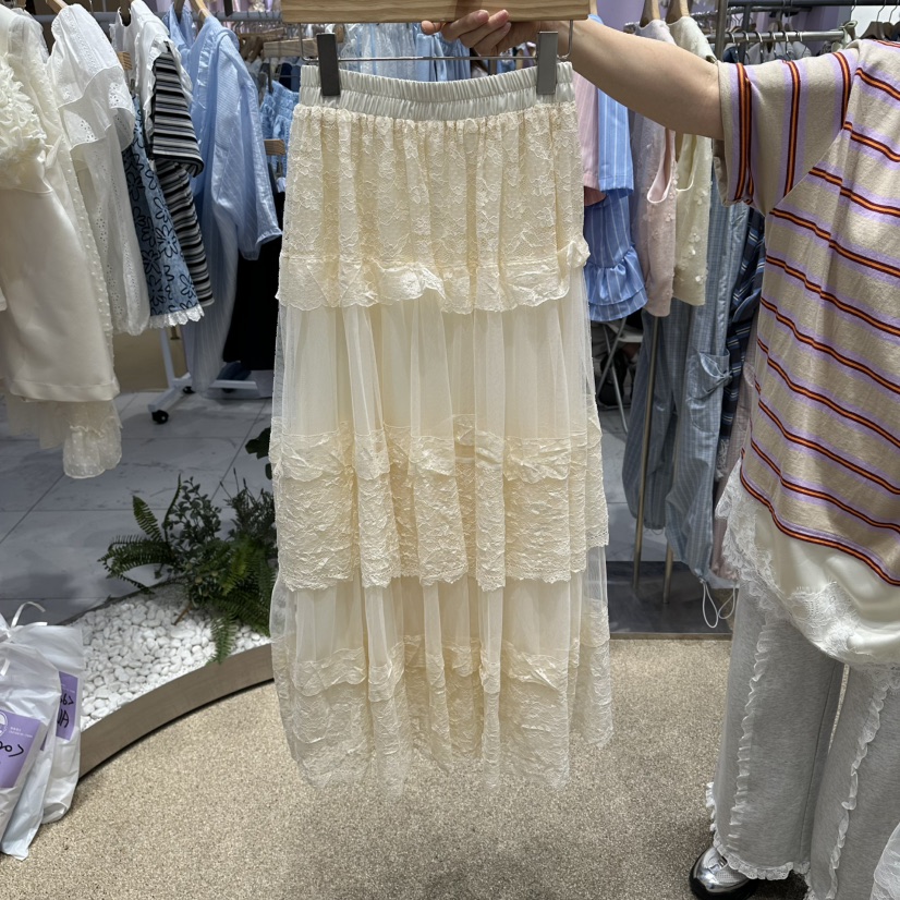 VIRUS韓國直郵實拍女士新款時尚職業26春夏，26夏季人氣長裙VIRUS長裙圖色1