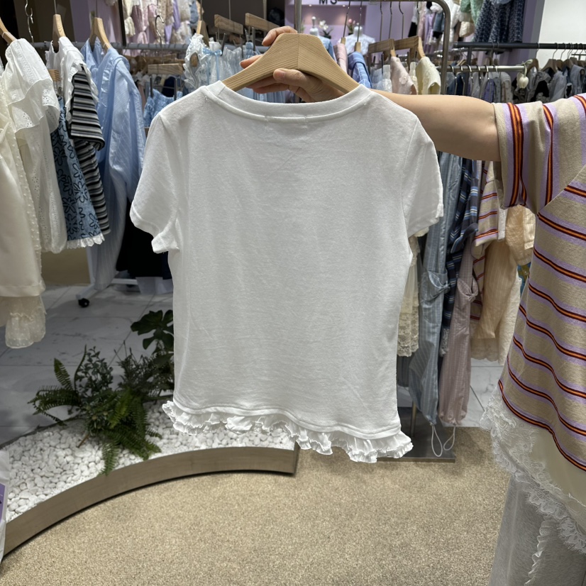 VIRUS韓國直郵女士新款推薦26春夏，26夏季時尚熱賣職業T恤VIRUST恤