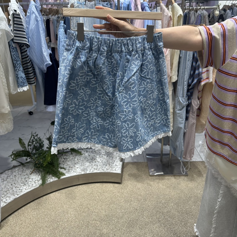 VIRUS韓國東大門代購女裝新品人氣26春夏，26夏季熱賣短褲VIRUS短褲