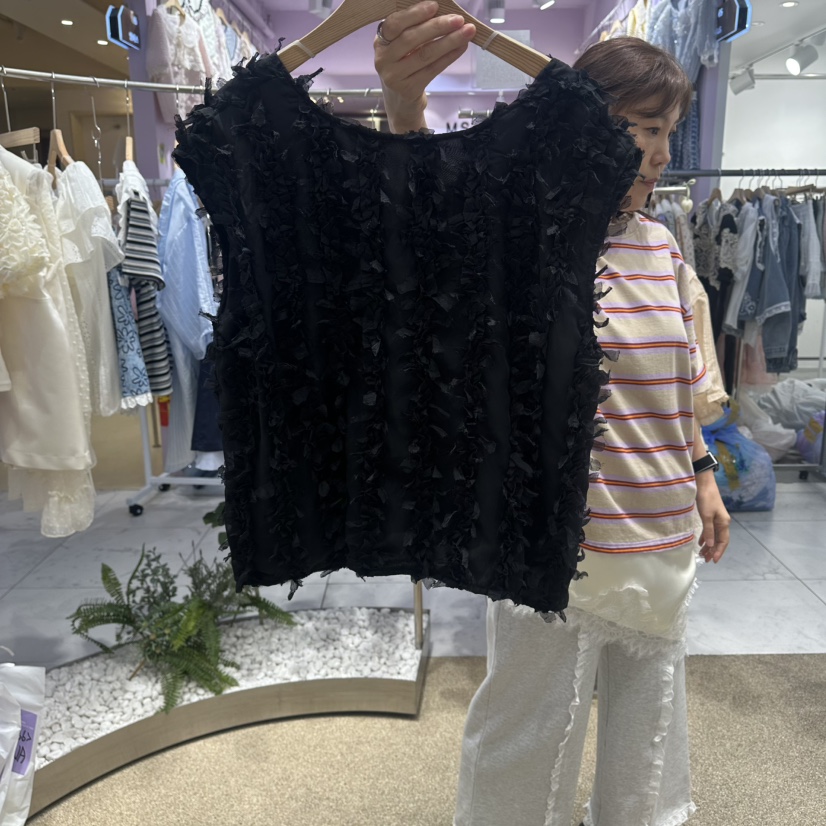 VIRUS韓國代購女裝新品熱賣26春夏，26夏季推薦職業吊帶背心VIRUS吊帶/背心圖色2