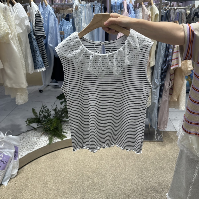 VIRUS韓國代購女士新品26春夏休閑熱賣人氣推薦真品吊帶背心VIRUS吊帶/背心圖色1