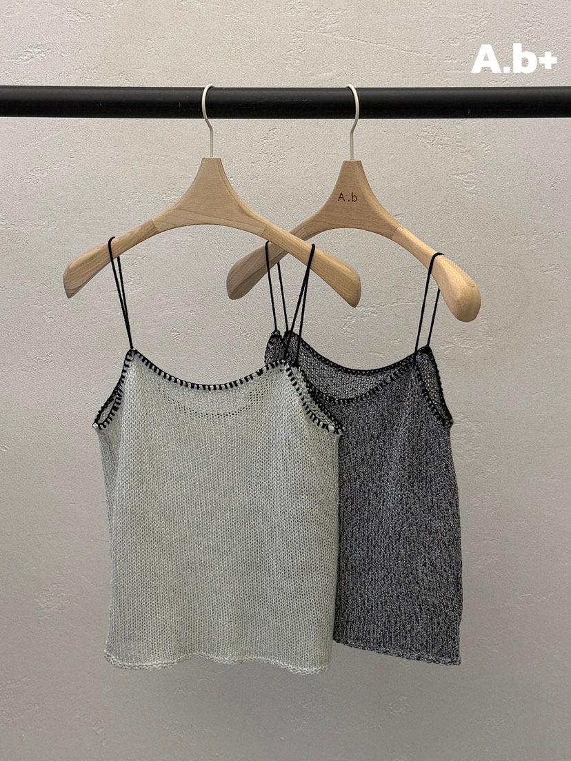 AUTUMN BEIGE PLUS韓國代購女裝新品休閑人氣推薦吊帶背心A.b/AUTUMN BEIGE吊帶/背心