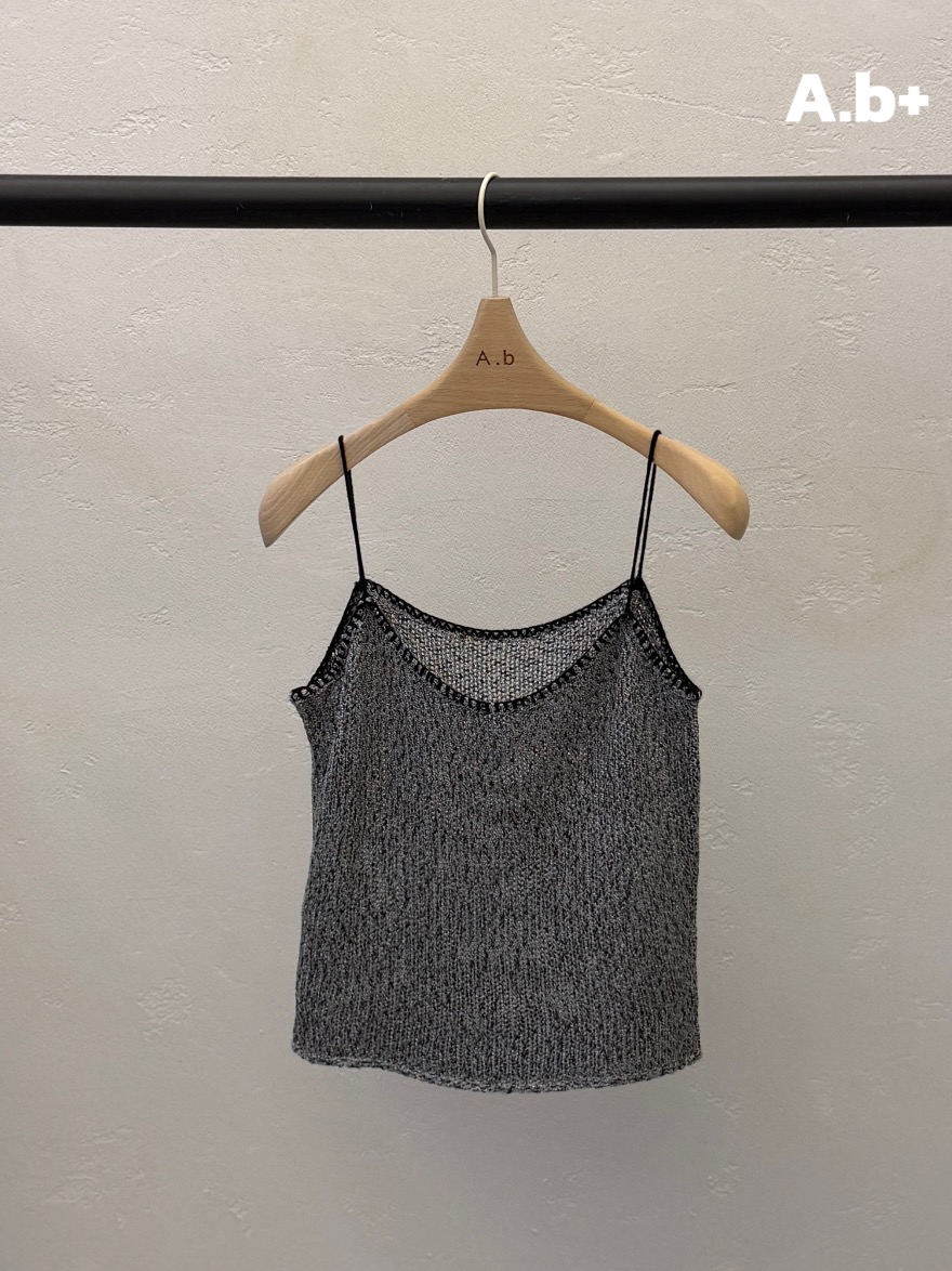 AUTUMN BEIGE PLUS韓國代購女裝新品休閑人氣推薦吊帶背心A.b/AUTUMN BEIGE吊帶/背心圖色2