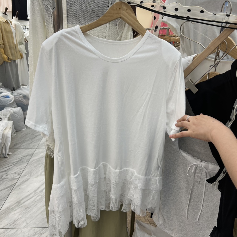 BEEN-A韓國直郵女裝新款職業熱賣時尚人氣推薦26春夏，26夏季T恤BEEN-AT恤圖色1