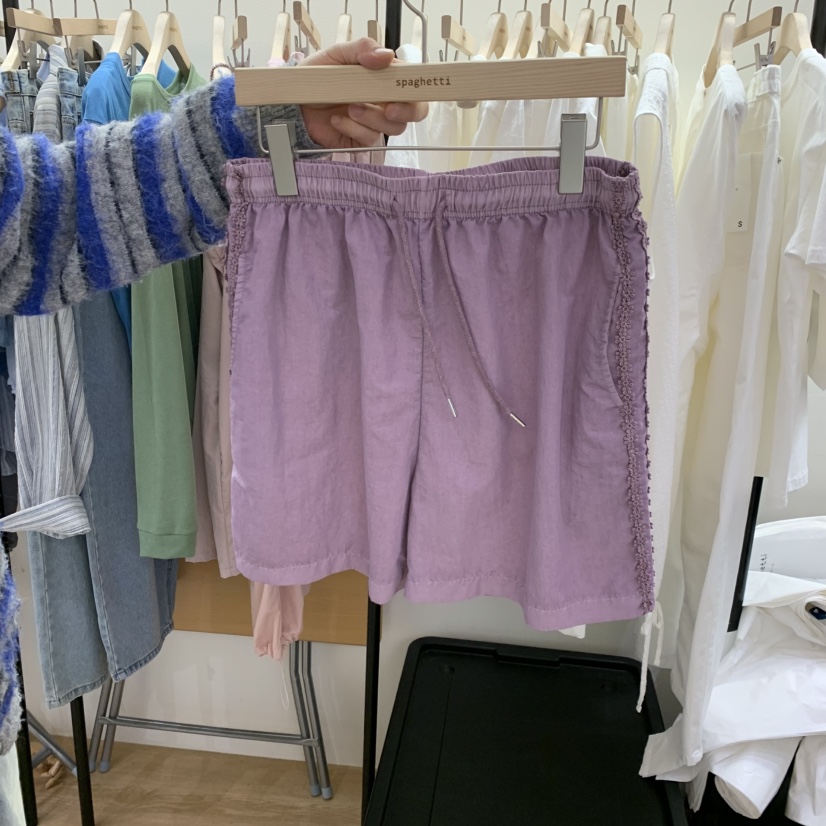 SPAGHETTI韓國直郵女士新品職業熱賣推薦時尚人氣休閑短褲spaghetti短褲圖色2