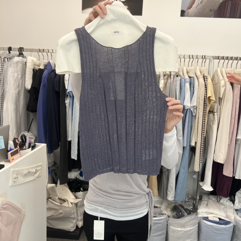 MAG韓國東大門代購女士新款休閑熱賣職業時尚推薦吊帶背心MAG吊帶/背心圖色1