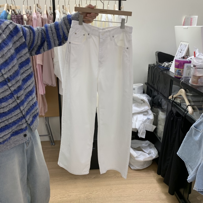 SPAGHETTI韓國東大門代購女裝新品推薦休閑26春夏，26夏季休閑褲spaghetti休閑褲圖色2