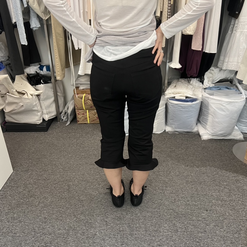 MAG東大門實拍韓國女裝新品26春夏，26夏季短褲七分褲荷葉邊MAG短褲