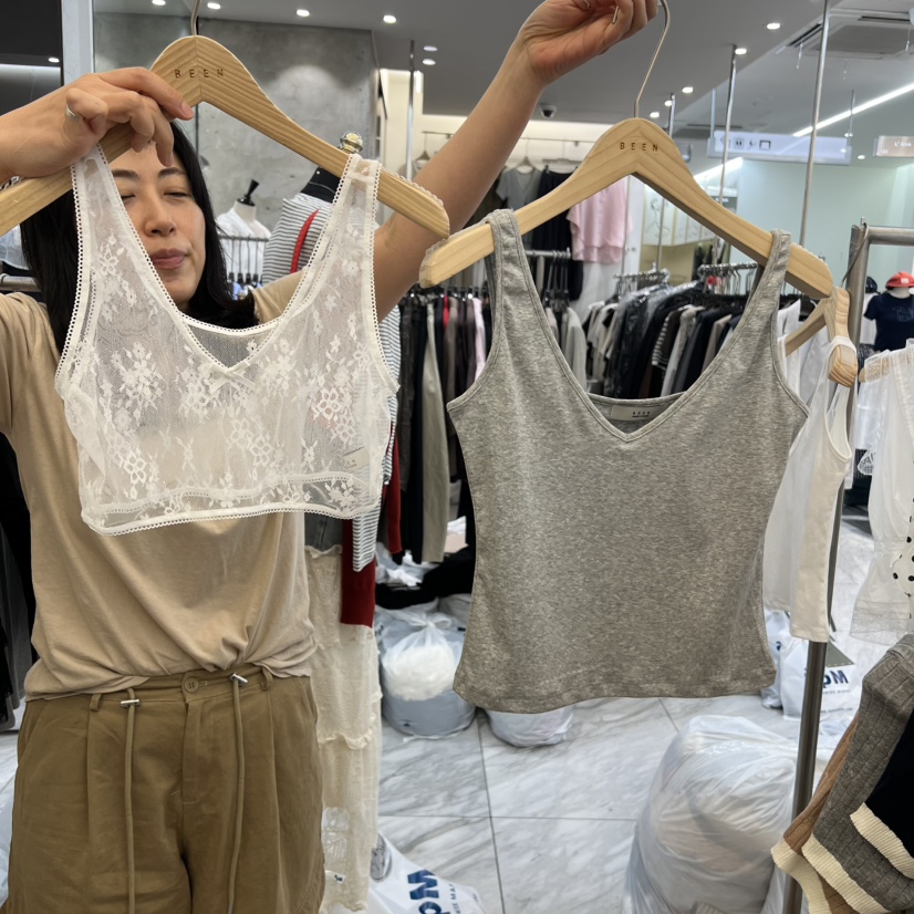 BEEN-A韓國直郵實拍女士新品人氣休閑熱賣26春夏，26夏季套裝BEEN-A套裝圖色2