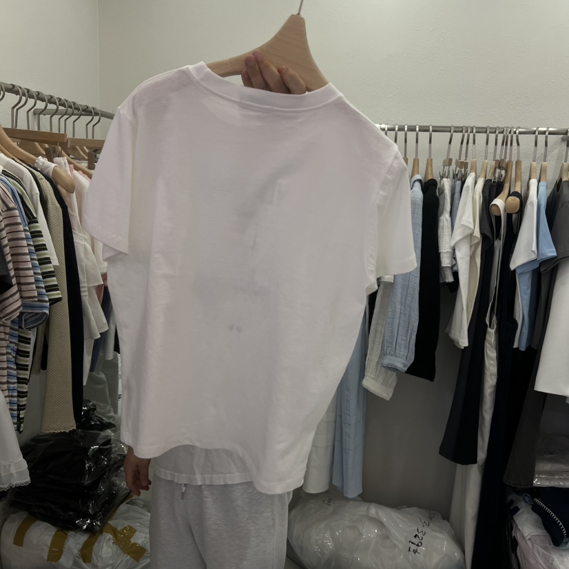 LELEN韓國直郵女士新款休閑時尚職業人氣26春夏，26夏季T恤復古LELENT恤