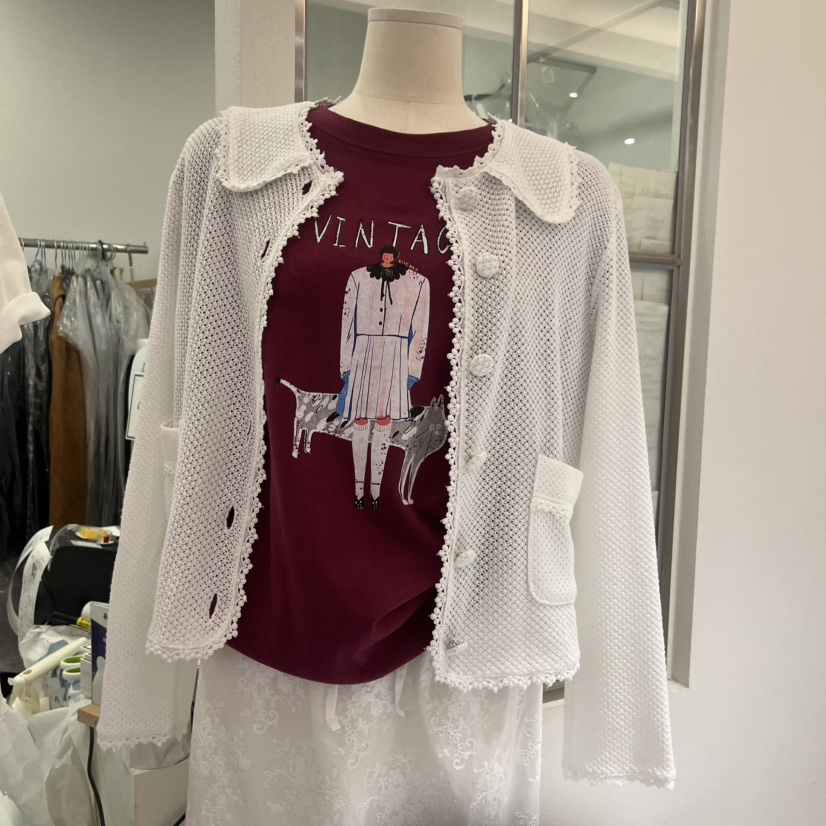 LELEN韓國直郵女士新款休閑時尚職業人氣26春夏，26夏季T恤復古LELENT恤