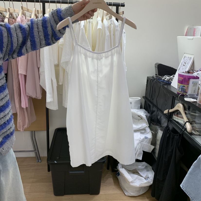 SPAGHETTI韓國直郵實拍女裝新款休閑推薦時尚職業26春夏，26夏季連衣裙spaghetti連衣裙圖色1