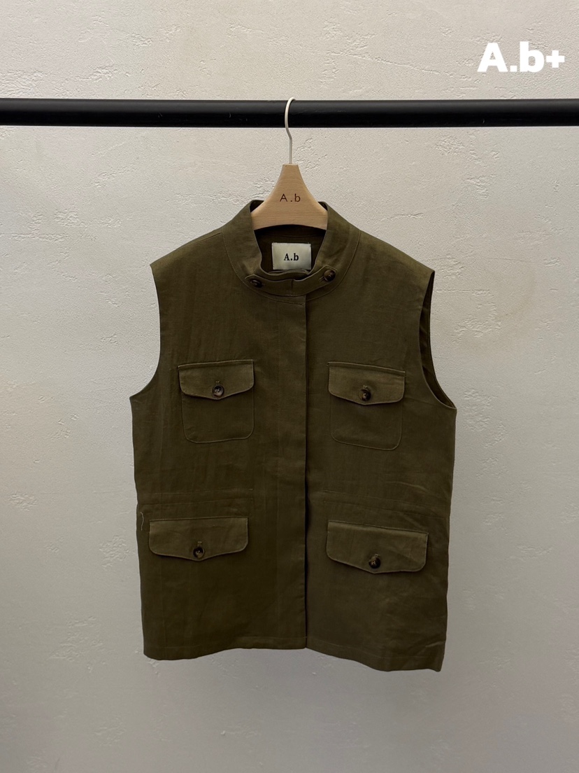 AUTUMN BEIGE PLUS東大門實拍韓國女士新品推薦休閑馬甲A.b/AUTUMN BEIGE馬甲圖色2