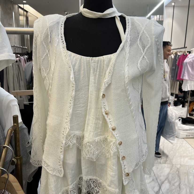 BEEN-A韓國直郵女裝新品職業人氣熱賣時尚針織衫不含內搭BEEN-A針織衫圖色1