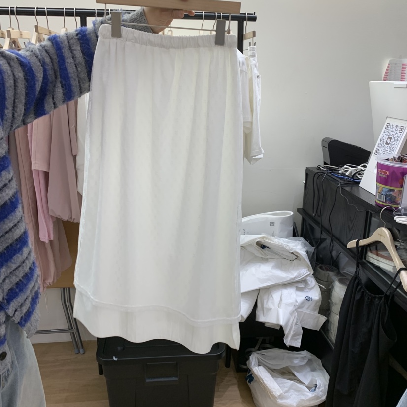 SPAGHETTI韓國東大門直郵女裝新款26春夏，26夏季半身裙中短裙spaghetti半身裙/中短裙