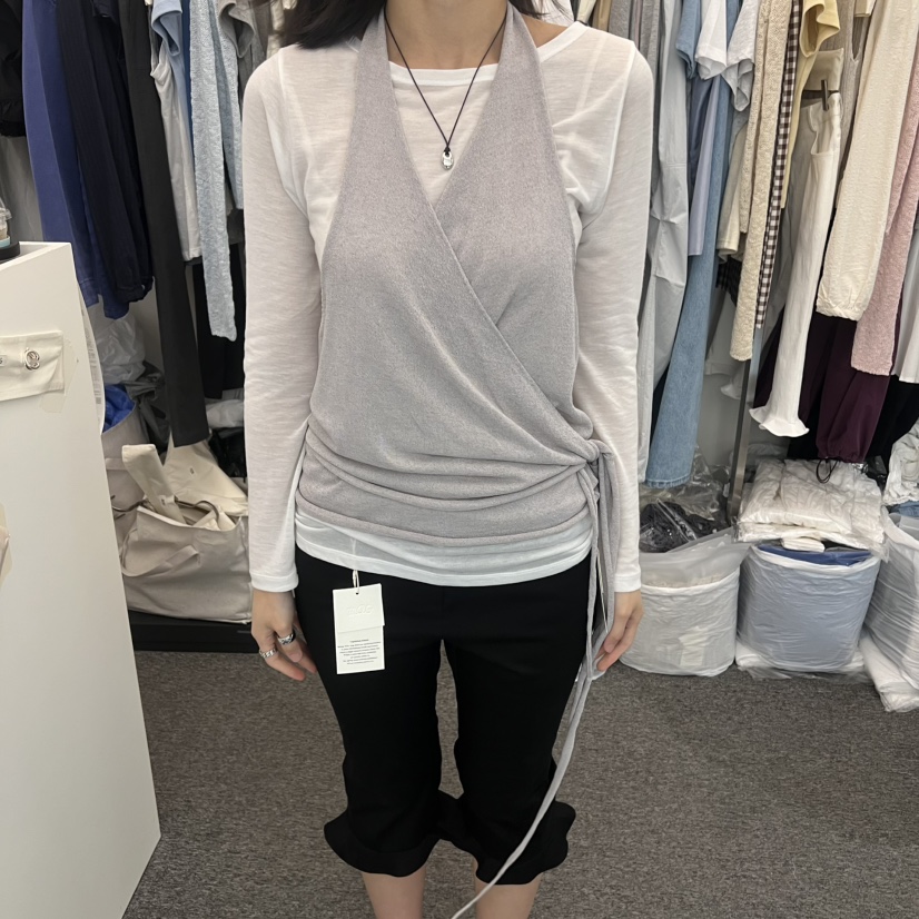 MAG韓國代購女裝新品推薦休閑人氣熱賣時尚吊帶背心不含內搭MAG吊帶/背心圖色2