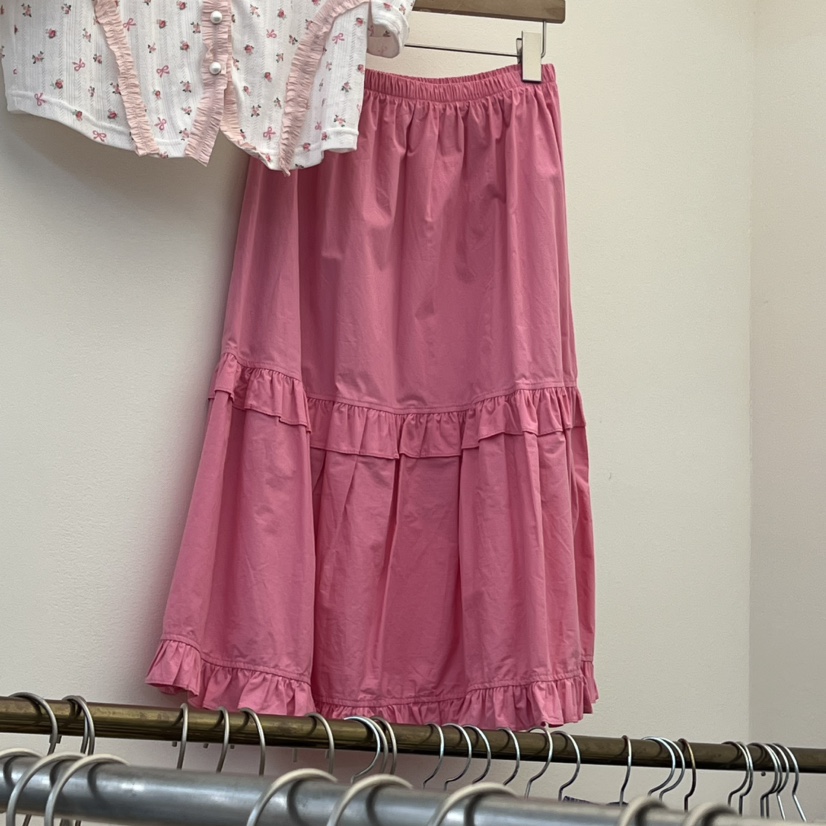 BEEN-A韓國直郵女士新品休閑人氣熱賣職業26春夏，26夏季半身裙中短裙BEEN-A半身裙/中短裙圖色2