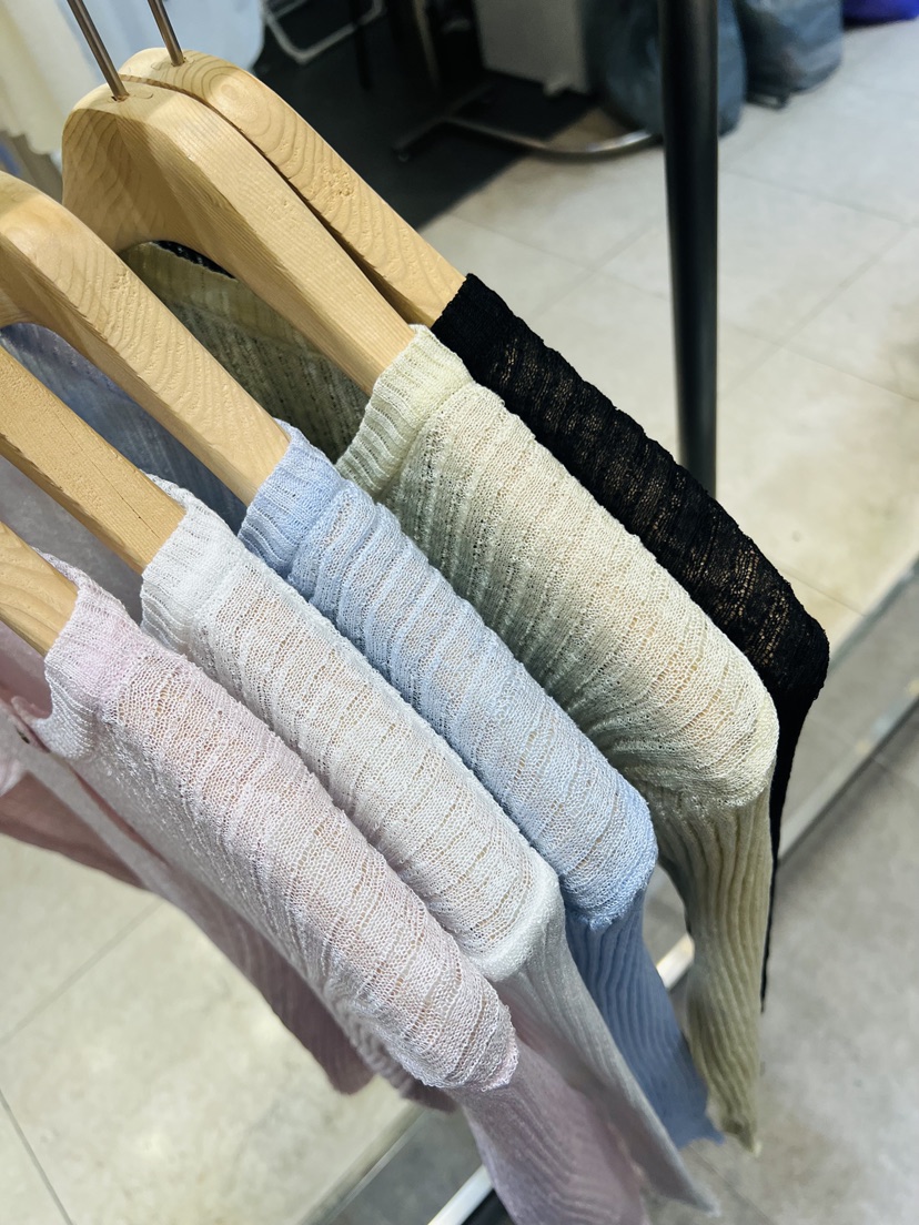 BLACK NOTE韓國東大門代購女裝新品26夏季時尚推薦針織衫BLACK NOTE針織衫