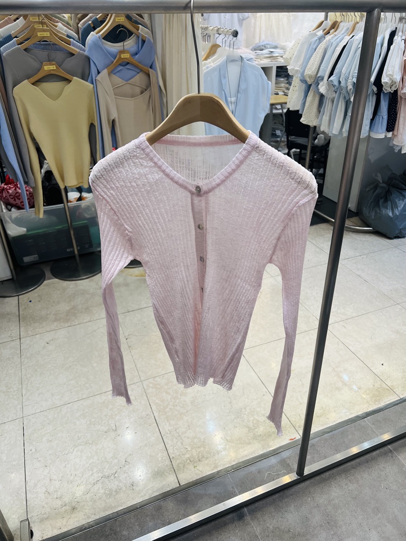 BLACK NOTE韓國東大門代購女裝新品26夏季時尚推薦針織衫BLACK NOTE針織衫圖色1