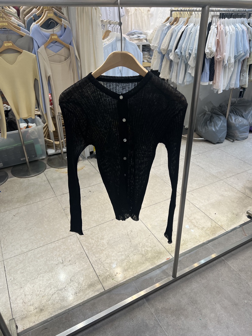 BLACK NOTE韓國東大門代購女裝新品26夏季時尚推薦針織衫BLACK NOTE針織衫圖色4