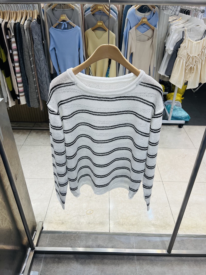 BLACK NOTE韓國直郵女裝新品人氣推薦休閑26春夏熱賣針織衫BLACK NOTE針織衫