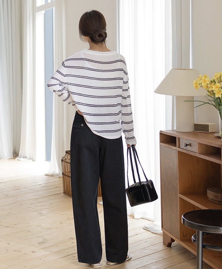 BLACK NOTE韓國直郵女裝新品人氣推薦休閑26春夏熱賣針織衫BLACK NOTE針織衫