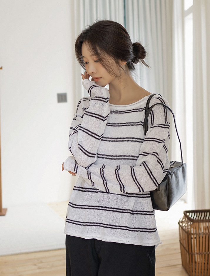 BLACK NOTE韓國直郵女裝新品人氣推薦休閑26春夏熱賣針織衫BLACK NOTE針織衫