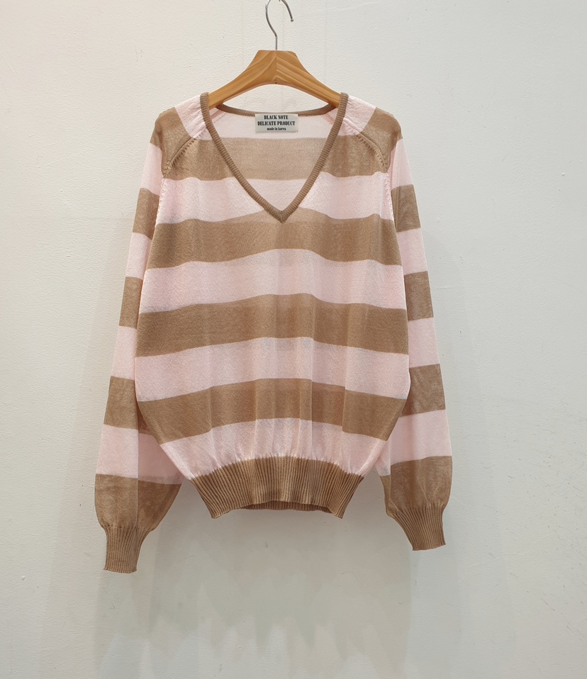 BLACK NOTE韓國東大門代購女士新品人氣休閑熱賣時尚針織衫BLACK NOTE針織衫圖色1