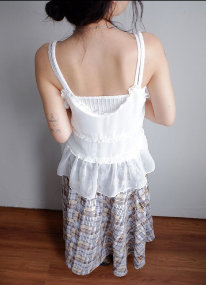 LIVE FOREVER韓國直郵實拍女裝新品26春夏吊帶背心不含內搭LIVE FOR_EVER吊帶/背心