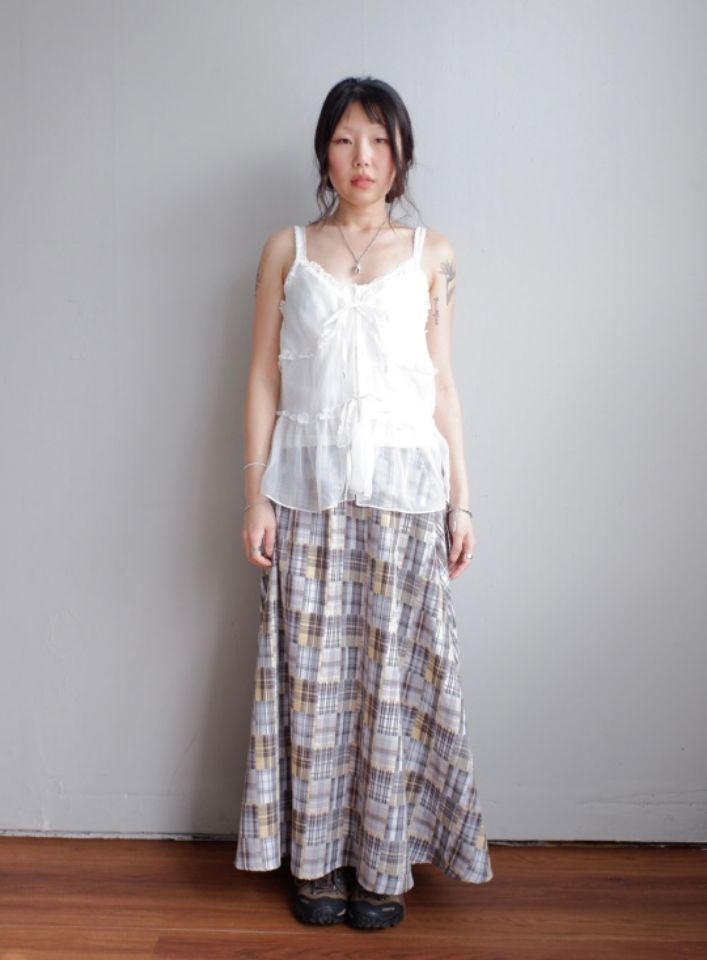 LIVE FOREVER韓國直郵實拍女裝新品26春夏吊帶背心不含內搭LIVE FOR_EVER吊帶/背心