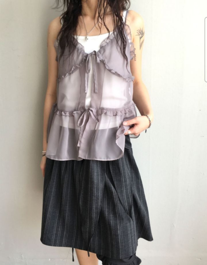 LIVE FOREVER韓國直郵實拍女裝新品26春夏吊帶背心不含內搭LIVE FOR_EVER吊帶/背心