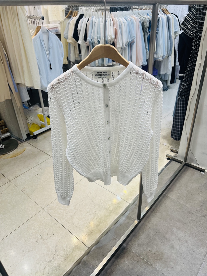 BLACK NOTE韓國直郵實拍女裝新品推薦26夏季時尚熱賣針織衫BLACK NOTE針織衫圖色2