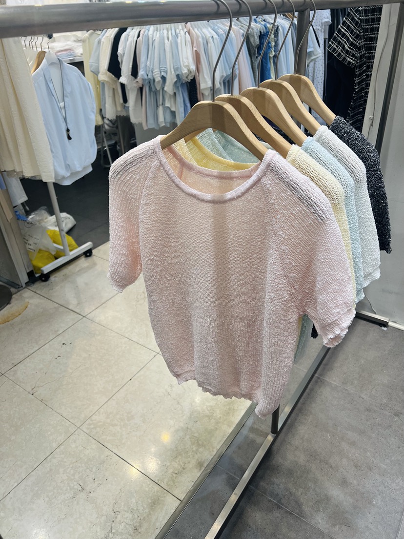 BLACK NOTE韓國直郵實拍女士新款26春夏熱賣職業休閑針織衫BLACK NOTE針織衫