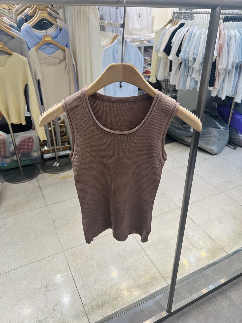 BLACK NOTE東大門實拍韓國女士新款人氣時尚26春夏吊帶背心BLACK NOTE吊帶/背心圖色3