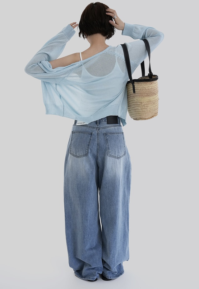 BLACK NOTE東大門實拍韓國女士新品推薦職業26春夏針織衫BLACK NOTE針織衫