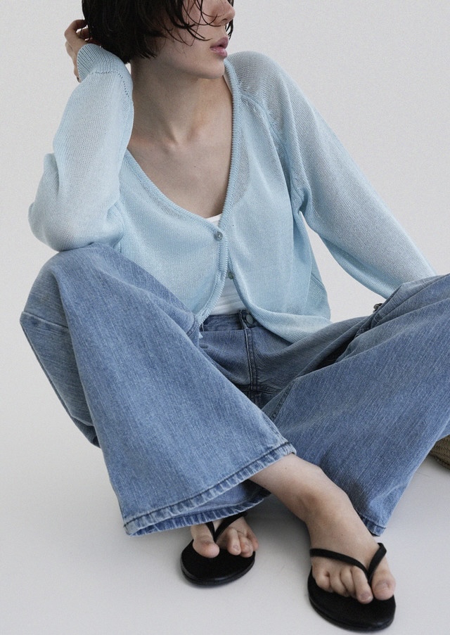 BLACK NOTE東大門實拍韓國女士新品推薦職業26春夏針織衫BLACK NOTE針織衫