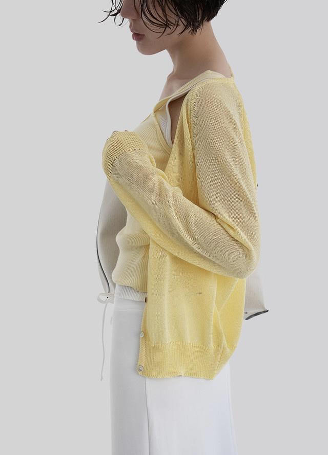 BLACK NOTE東大門實拍韓國女士新品推薦職業26春夏針織衫BLACK NOTE針織衫