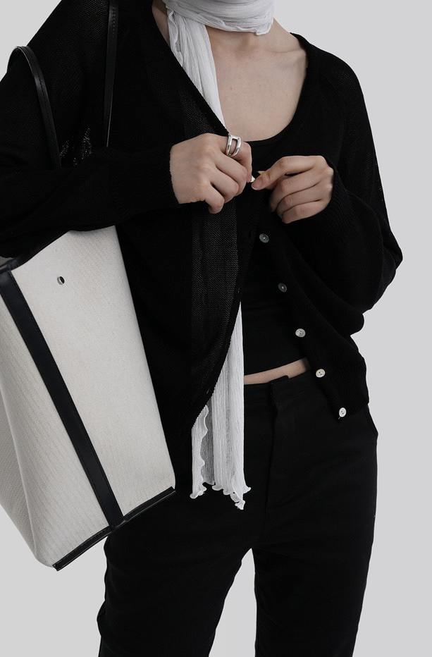 BLACK NOTE東大門實拍韓國女士新品推薦職業26春夏針織衫BLACK NOTE針織衫