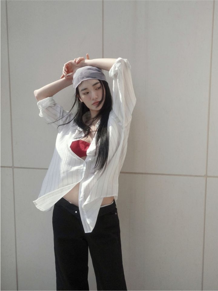 LIVE FOREVER韓國直郵女士新款26春夏26夏季圍巾披肩圍巾LIVE FOR_EVER圍巾/披肩