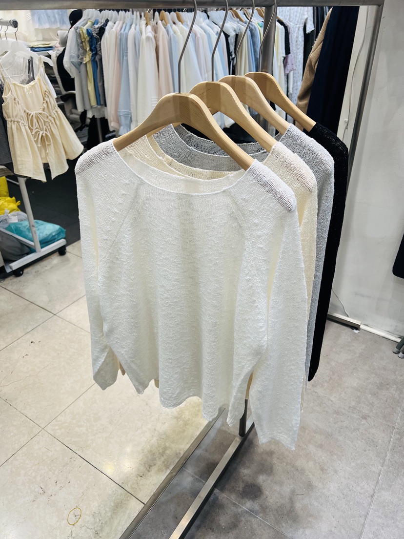 BLACK NOTE韓國東大門直郵女士新品26春夏時尚人氣針織衫BLACK NOTE針織衫