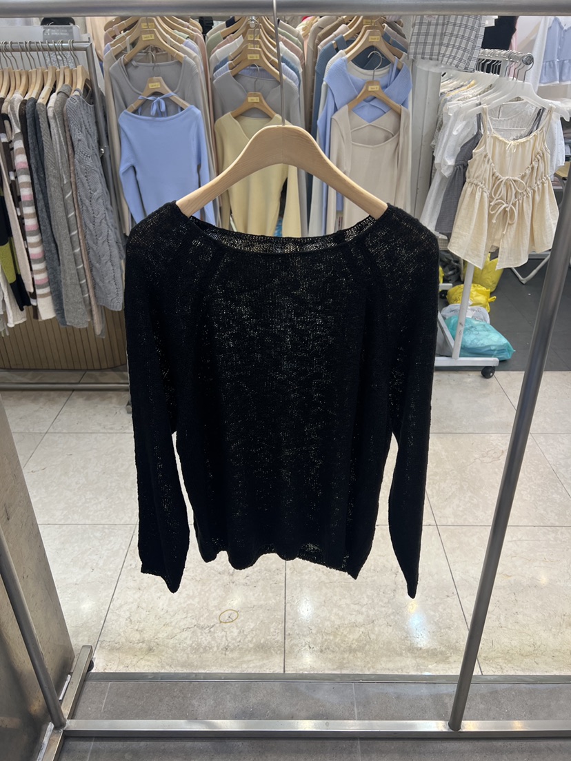 BLACK NOTE韓國東大門直郵女士新品26春夏時尚人氣針織衫BLACK NOTE針織衫圖色3