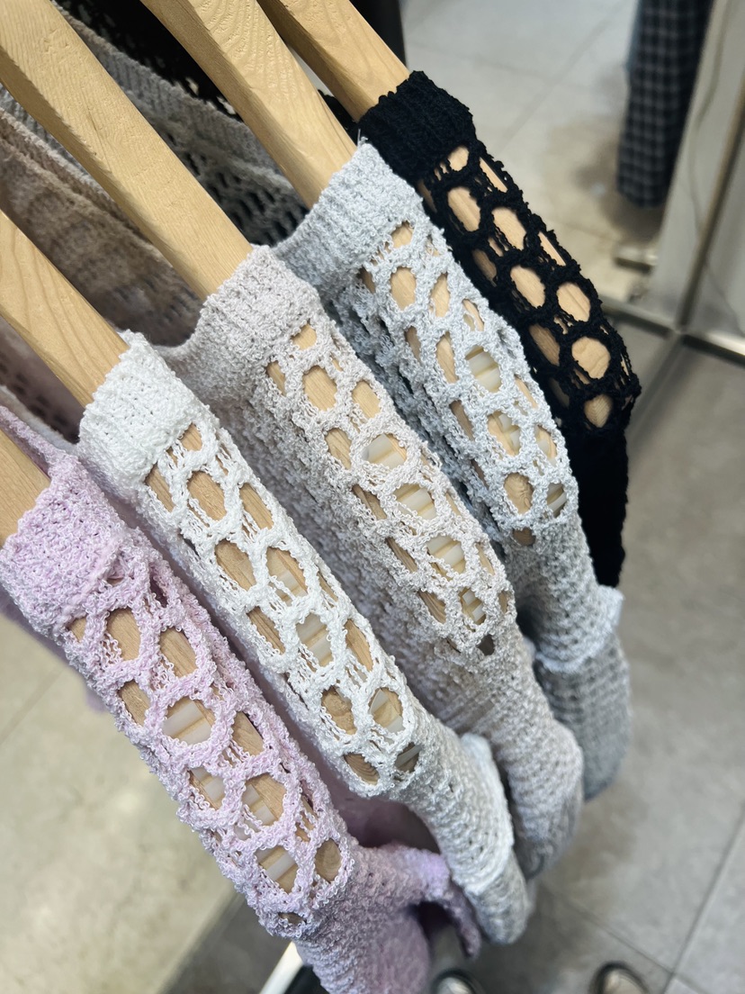 BLACK NOTE東大門實拍韓國女裝新品休閑時尚推薦人氣針織衫BLACK NOTE針織衫